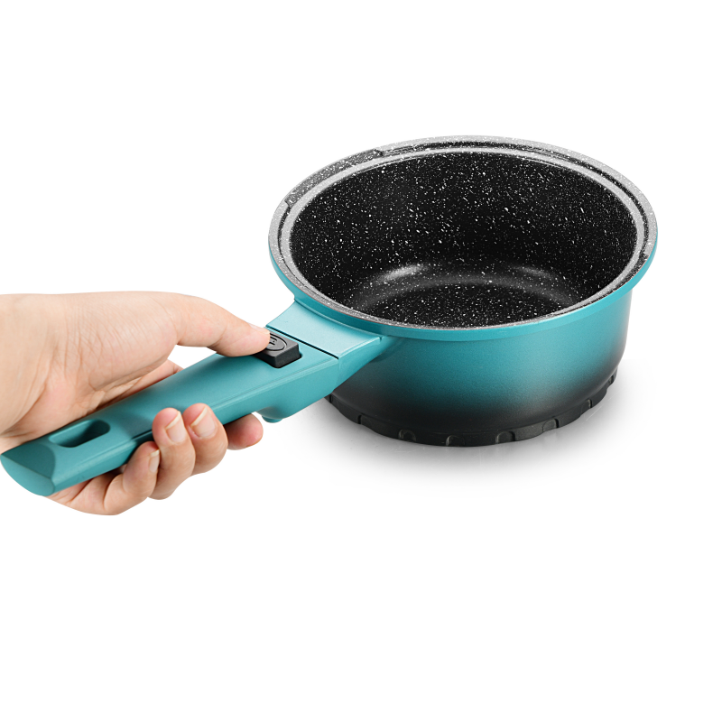 16*8cm 1.5L New style aluminum cookware non stick saucepan with induction bottom