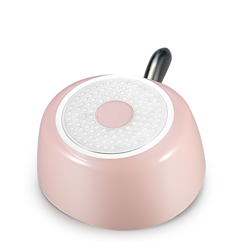 Modern Kitchen Household Maifan Stone Sauce Pan Non-Stick Coating Cooking Pot Stainless Steel Handle Milk Pot