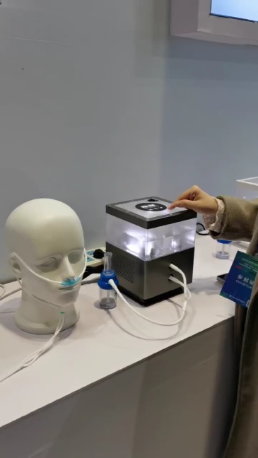 Hydrogen Inhaler 99.99% Purity Dual Outlet H2 Generator PEM Water Electrolysis Ionizer  300ml Hydrogen + 150ml Oxygen