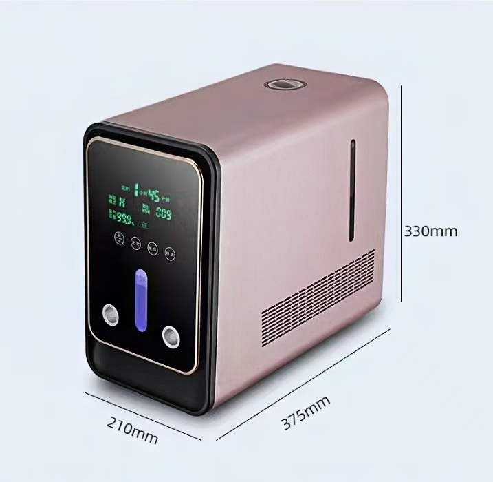 600ml H2 Water Generator with Dual-Port, PEM Water Electrolysis Ionizer Hydrogen Water Generator for Home, Travel