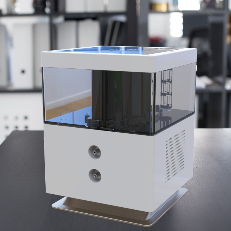 Hydrogen Inhaler 99.99% Purity Dual Outlet H2 Generator PEM Water Electrolysis Ionizer  300ml Hydrogen + 150ml Oxygen