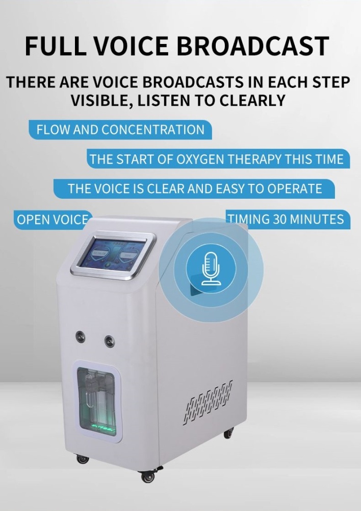 Molecular Hydrogen Water Machine 6000 Ml/Min 100-240v Hydrogen Inhalation Machine