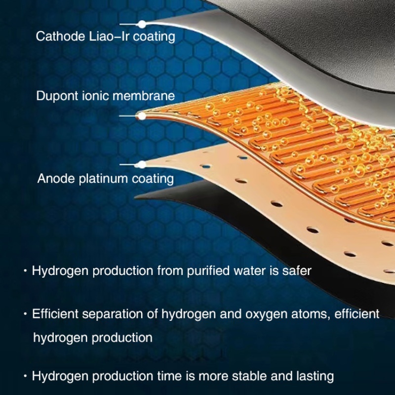 Hydrogen-rich Water Machine Hydrogenated Water Machine Alkaline Water Dispenser 4000-6000ppb Water Ionizer Machine 900ml/Min