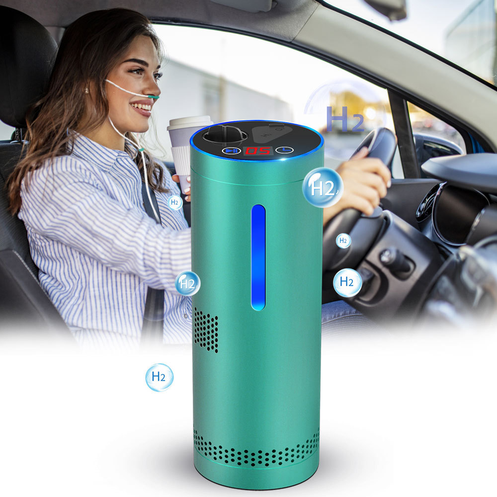 Portable  Hydrogen Inhaler bottle Mini Hydrogen &Oxygen Gas Generator 120ml/Min Hydrogen + 60ml/Min Oxygen