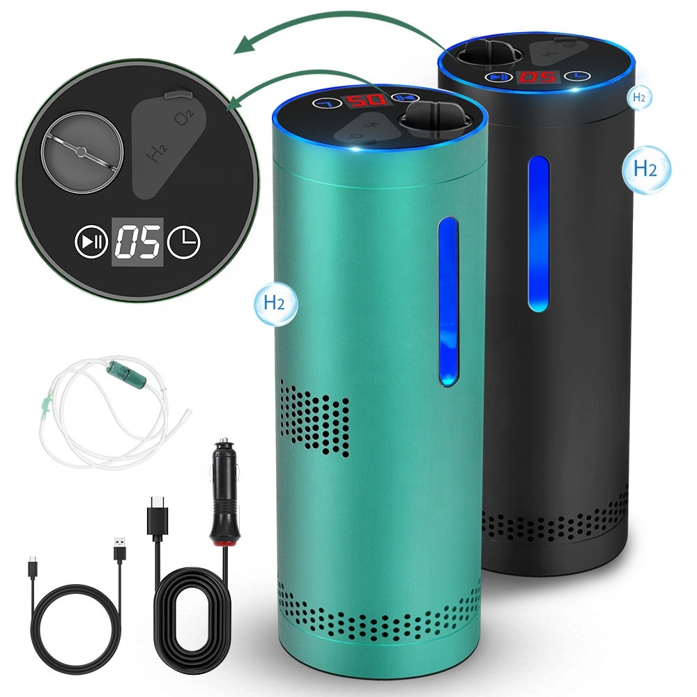 Portable  Hydrogen Inhaler bottle Mini Hydrogen &Oxygen Gas Generator 120ml/Min Hydrogen + 60ml/Min Oxygen