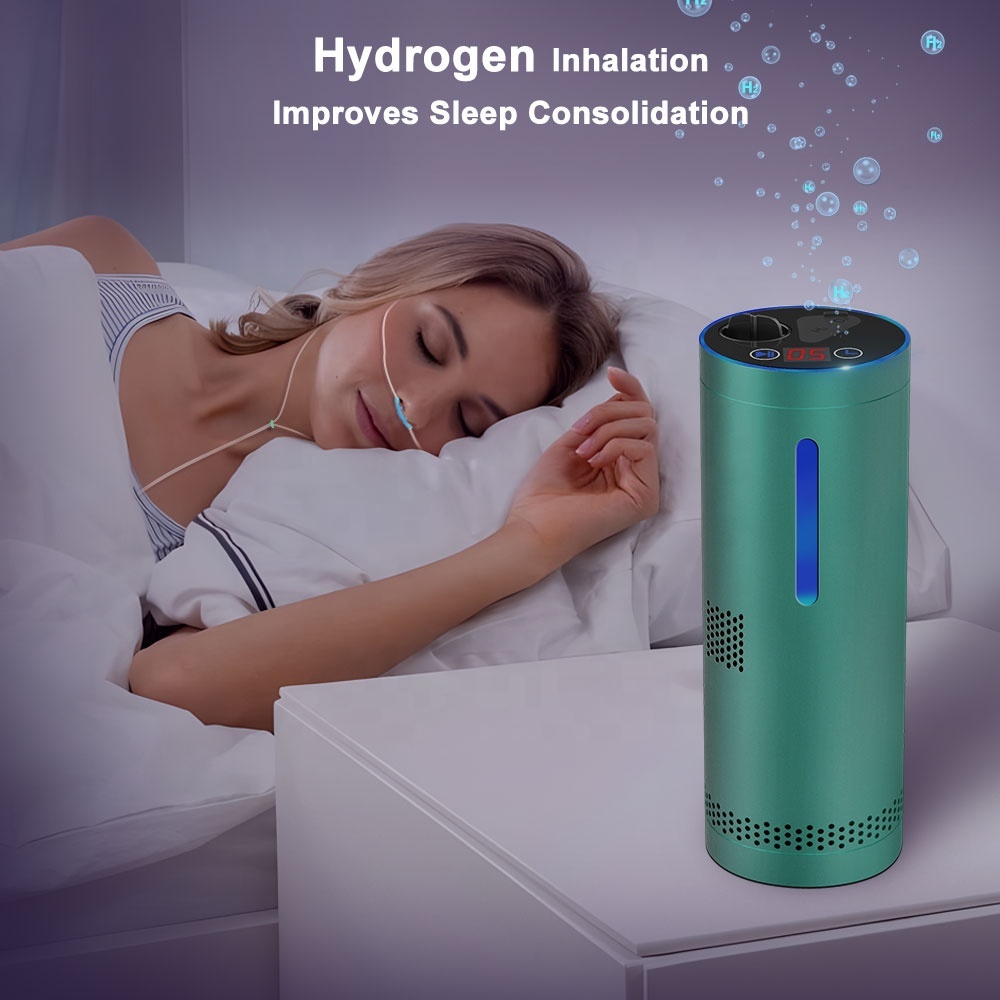 Portable  Hydrogen Inhaler bottle Mini Hydrogen &Oxygen Gas Generator 120ml/Min Hydrogen + 60ml/Min Oxygen