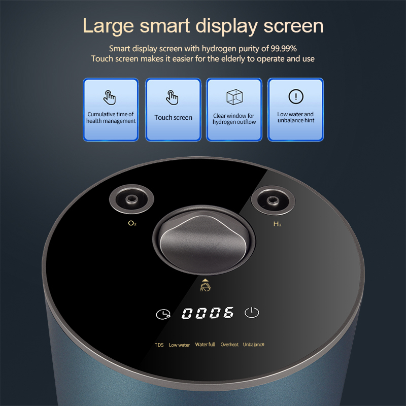 150ML Hydrogen Absorbing Machine Generator Air Ionizers 100ml Hydrogen +50ml Oxygen