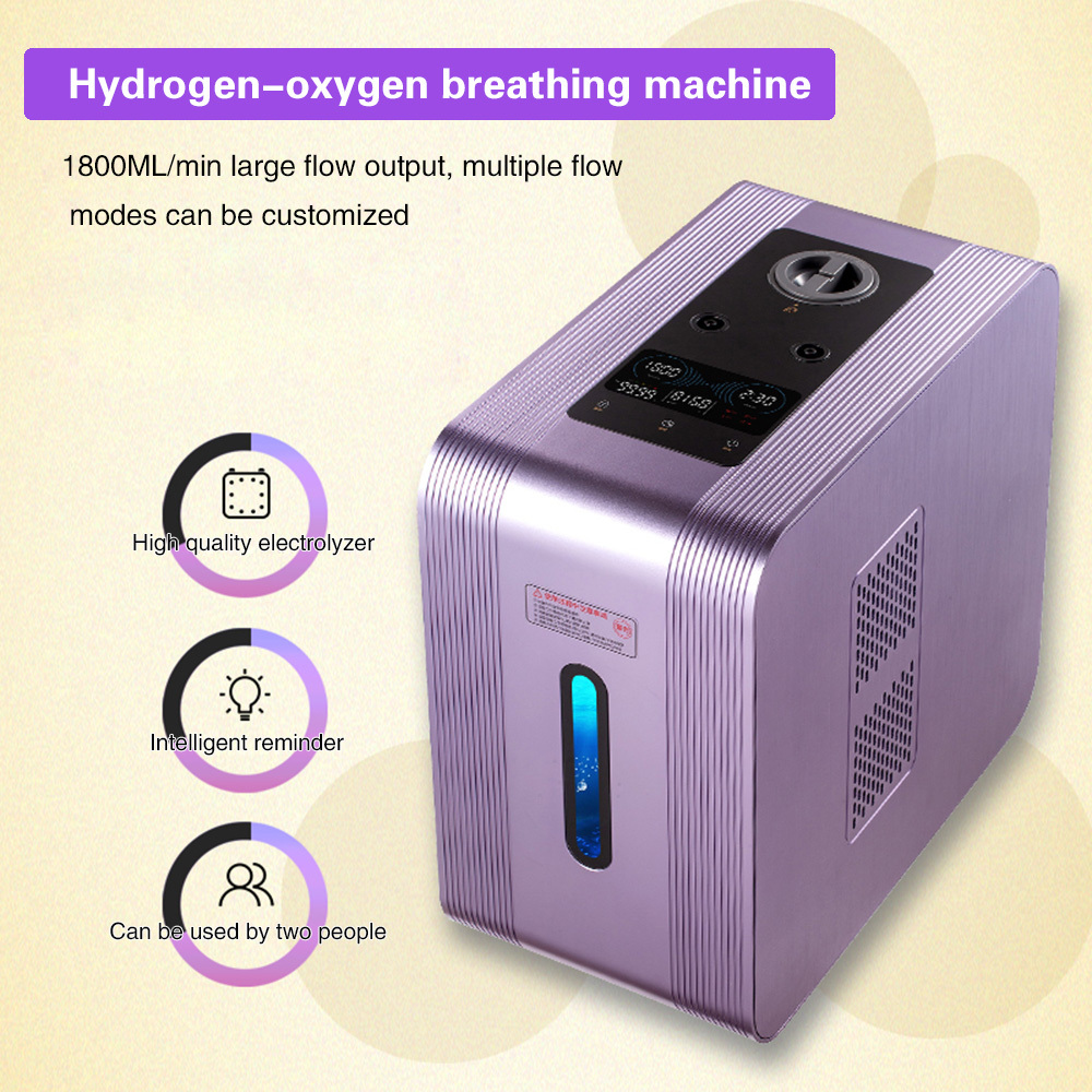 Hydrogen Inhalation Machine H2 Inhaler hydrogen SPE Water Ionizer Hydrogen Water Generator 220w