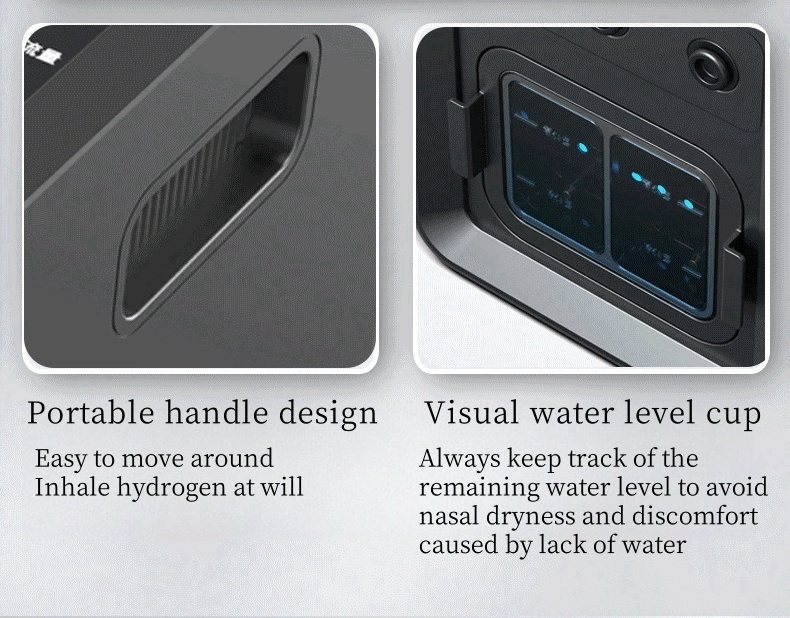 300ML Hydrogen + 150ML Oxygen Hydrogen Inhalation Therapy Machine 99.99% Pure Hydrogen Simple Control Low Noise 110V/220V