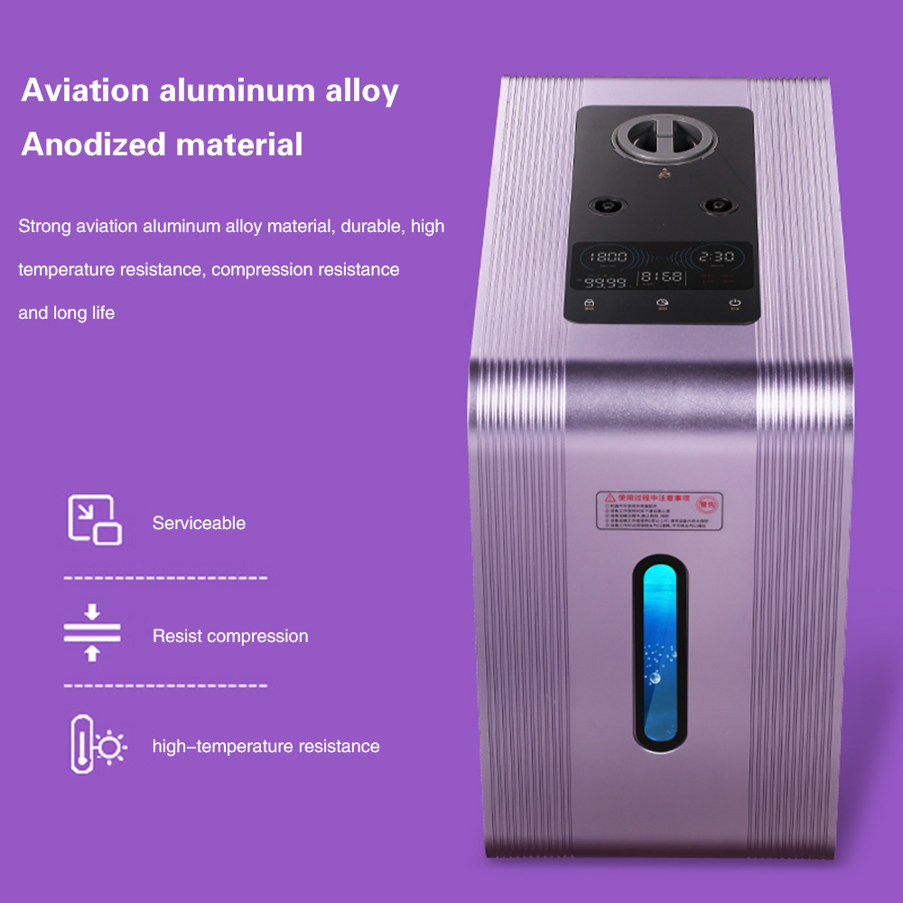 Hydrogen Inhalation Machine H2 Inhaler hydrogen SPE Water Ionizer Hydrogen Water Generator 220w