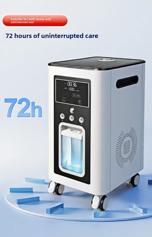 17 Fold Configuration Completely Upgraded Hydrogen Inhalation Machine, 99.99% High Purity H2 Water Generator  3000ml/min