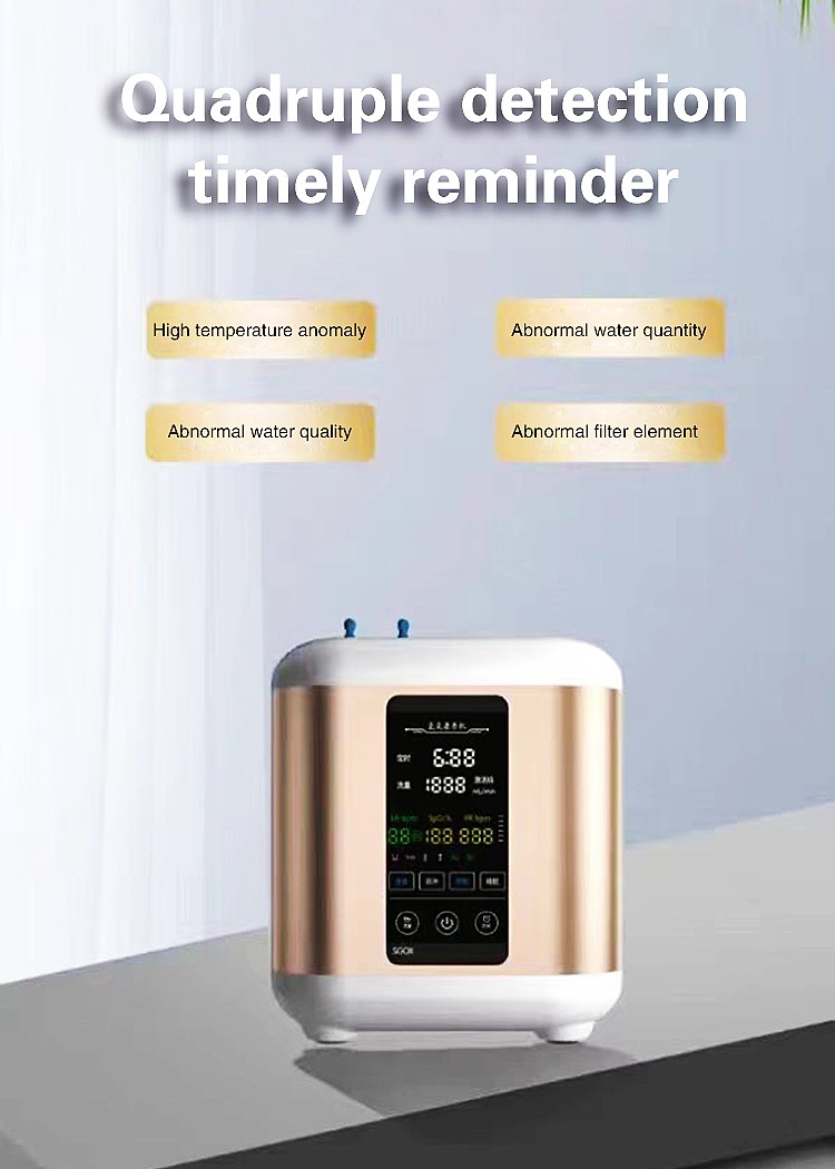 Hydrogen Inhalation Machine 99.99% portable Purity Dual Outlet H2 Generator Hydrogen Production 200ml/min 400ml/min 600ml/min