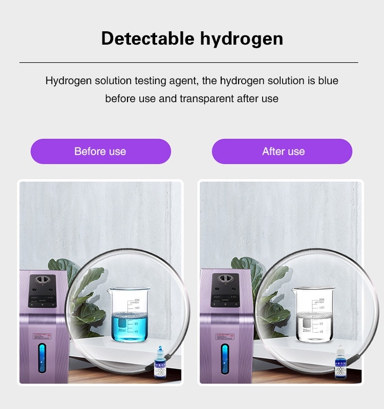 Hydrogen Inhalation Machine H2 Inhaler hydrogen SPE Water Ionizer Hydrogen Water Generator 220w