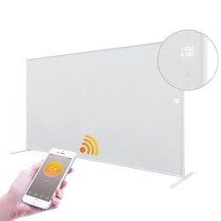 OEM Custom UV Print Carbon Crystal Infrared Panel Heater WiFi Smart App Control Electric Radiant Ceiling & Freestanding Heater IP54 Waterproof Overheat Protection 110V-240V