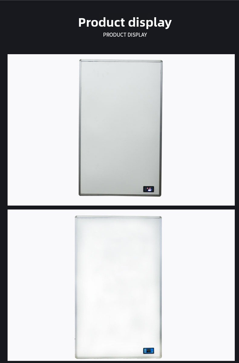 Infrared Panel Heater - Carbon Crystal Far Infrared Heating with WiFi Smart Control, IP54 Waterproof, Ceiling & Freestanding Heater for Home & Greenhouse