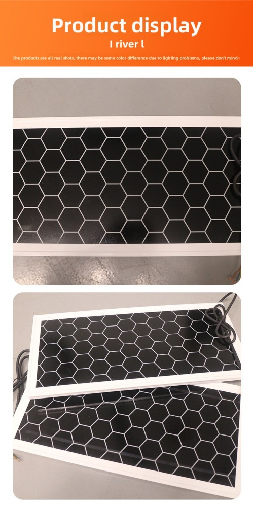 Infrared Panel Heater - Carbon Crystal Far Infrared Heating Panel with WiFi Smart Control, IP54 Waterproof UV Printable Surface, Ceiling & Freestanding Heater 110V-240V OEM