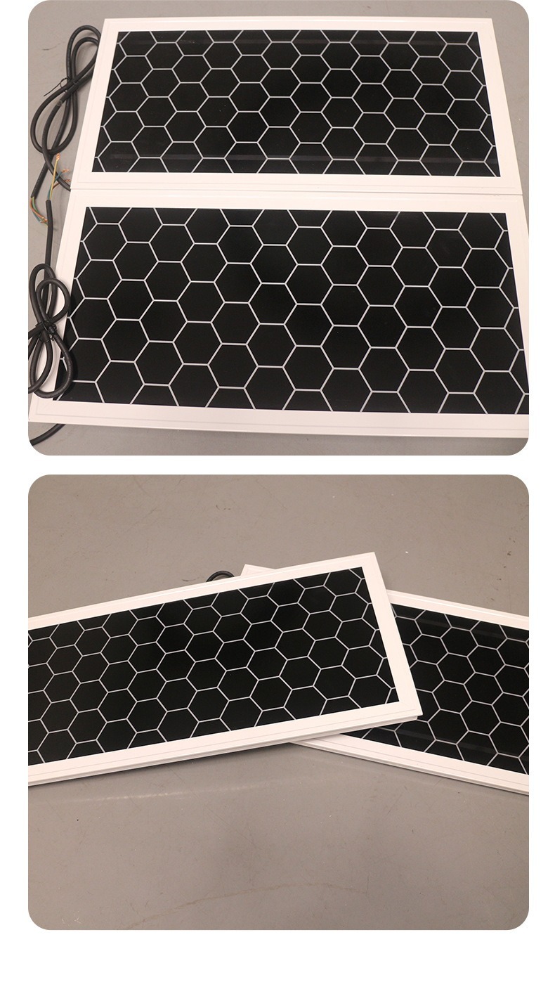Infrared Panel Heater - Carbon Crystal Far Infrared Heating Panel with WiFi Smart Control, IP54 Waterproof UV Printable Surface, Ceiling & Freestanding Heater 110V-240V OEM