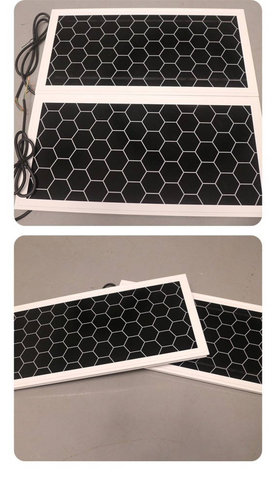 Infrared Panel Heater - Carbon Crystal Far Infrared Heating Panel with WiFi Smart Control, IP54 Waterproof UV Printable Surface, Ceiling & Freestanding Heater 110V-240V OEM