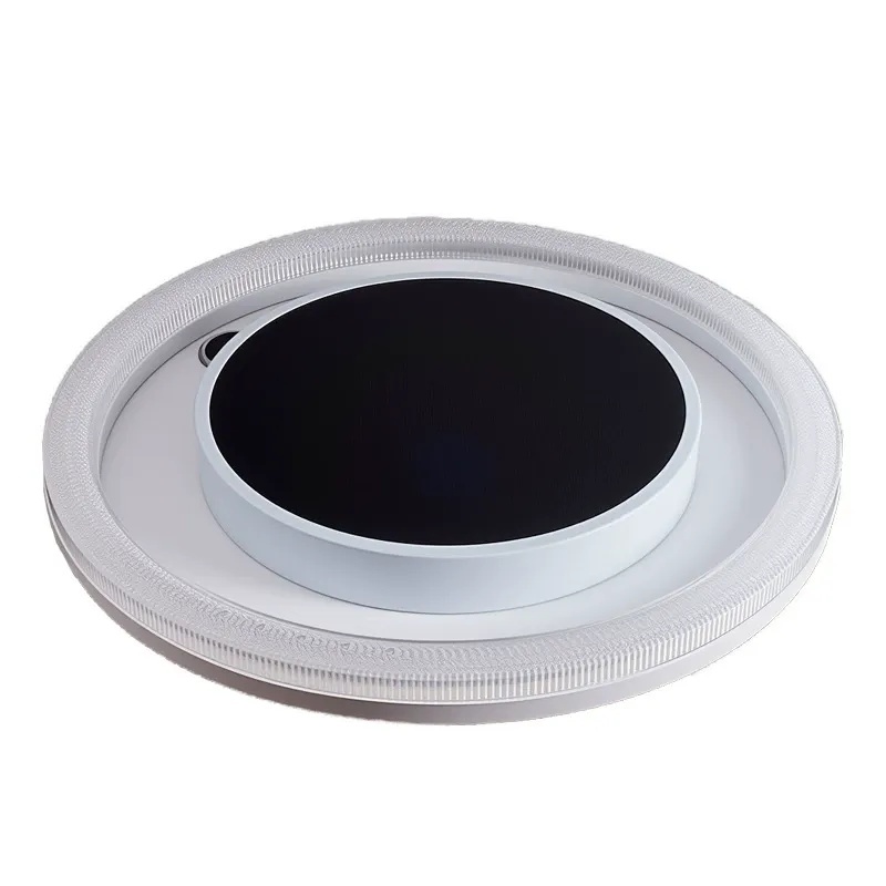 Far Infrared Ceiling Heater Lamp – 1500W Round Radiant Energy Light with WiFi Thermostat & Remote, Silent No-Glow Overhead Heater for Home TCM Room Office 220V