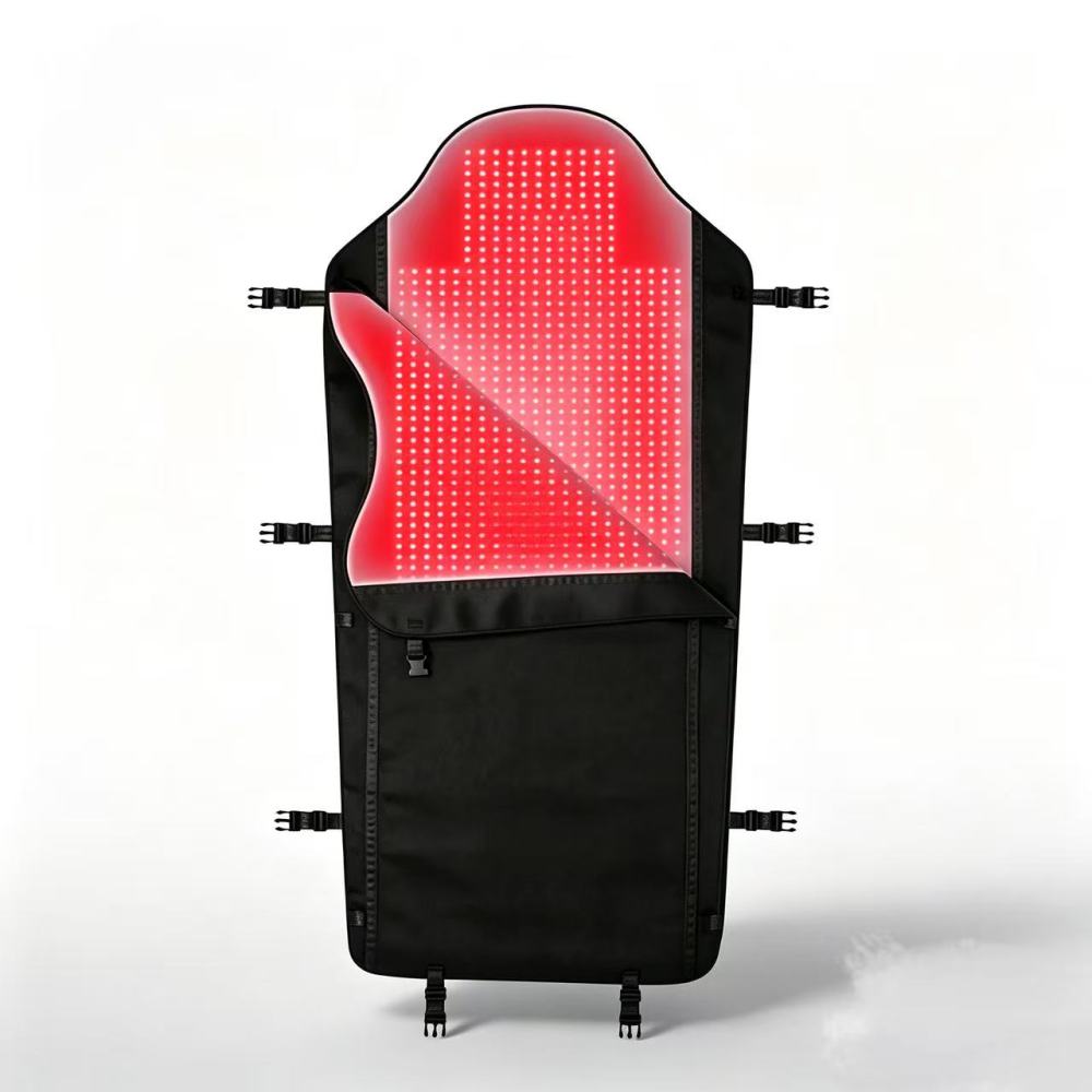 3 in 1 Red Light Therapy Mat with 2704 High Density LEDs, Portable Infrared Heating Pad for Home Use Pain Relief, Customized Logo Near Infrared Therapy Blanket