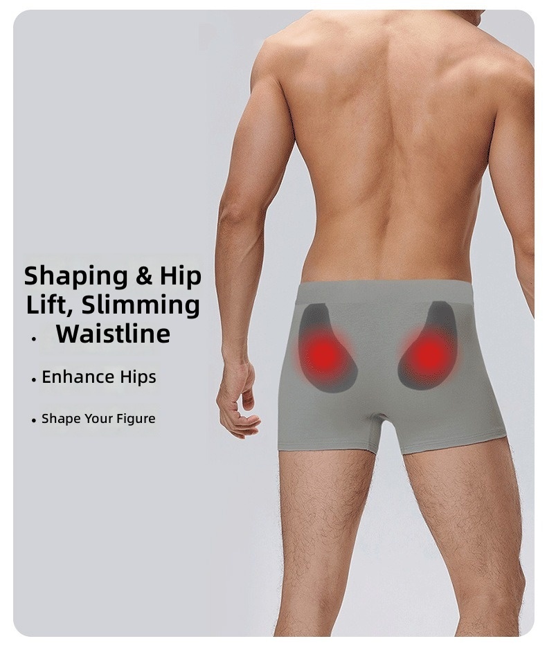 Smart EMS Microcurrent Hip Lifting Underwear USB Rechargeable Vibration Massage Shaping Panties for Women