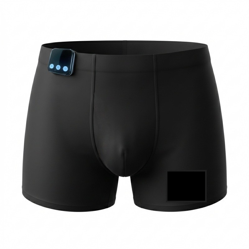 USB Rechargeable Smart EMS Massage Underwear Wireless Men Prostate Care Microcurrent Briefs