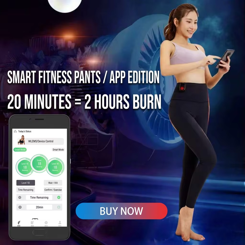 APP Control EMS Smart Fitness Pants Women Men Microcurrent Muscle Stimulator Butt Lift Hip Trainer Body Shaper Leggings