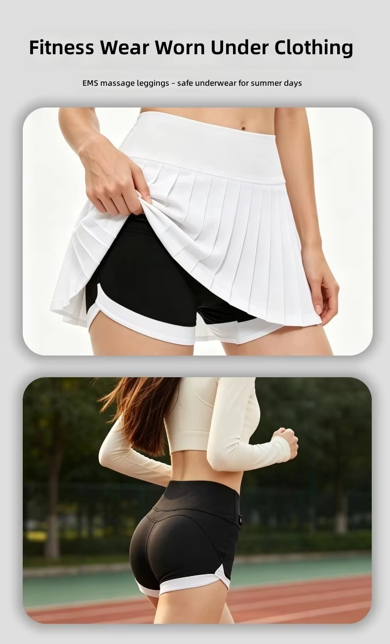 Wireless EMS Microcurrent Butt Lifter Smart Fitness Shorts Hip Trainer 8 Modes 19 Levels Pelvic Floor Muscle Exercise Pants