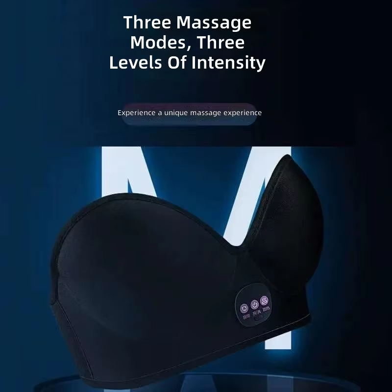 USB Rechargeable Smart Breast Massager Wireless Heating Vibration Chest Massage Bra 3D Shaping Electric Breast Care Device