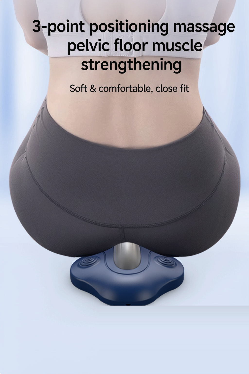 USB Rechargeable Kegel Trainer Electric PC Muscle Exerciser Intelligent Vibration Pelvic Floor Muscle Trainer for Women Men