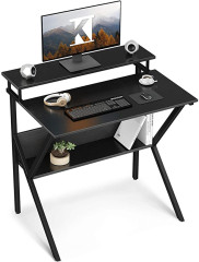K-SHAPE COMPUTER DESK FOR HOME WORKING