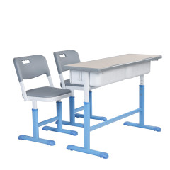 double seaters student study desk chair