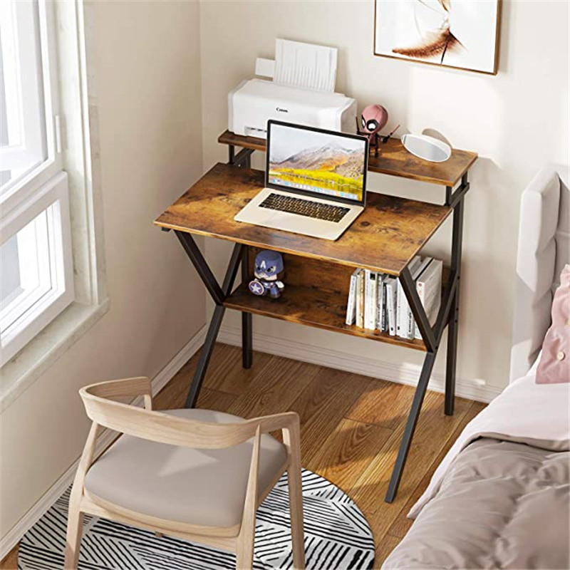 K-SHAPE COMPUTER DESK FOR HOME WORKING