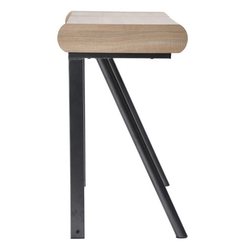 computer desk with drawers and IPAD supports