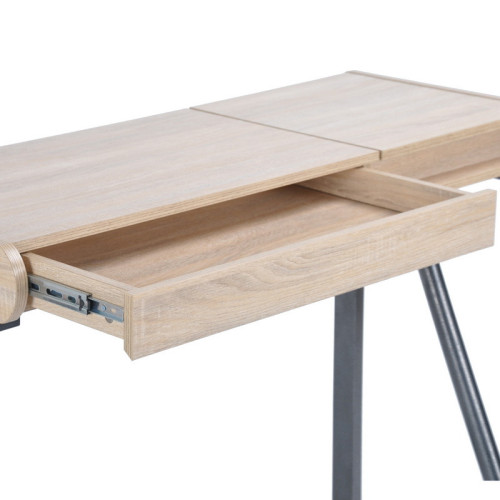 computer desk with drawers and IPAD supports