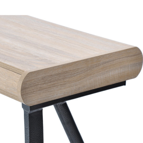 computer desk with drawers and IPAD supports