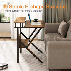 computer desk with K-frame