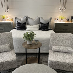 ROUND SOFA TABLE,END TABLE,ROUND TABLE WITH 2 TIRES FOR LIVING ROOM