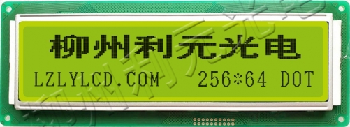 FSTN25664 grey film/yellow-green film/blue film, common, antistatic, high reliability dot matrix display module