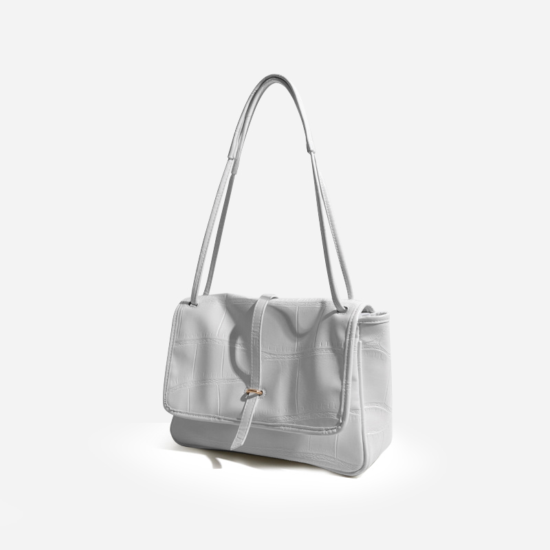 Alligator print tote bag
