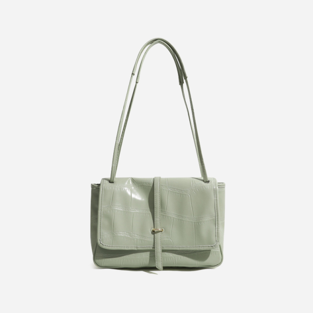 Alligator print tote bag
