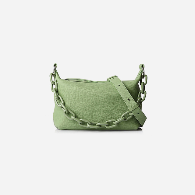 Acrylic chain small square bag