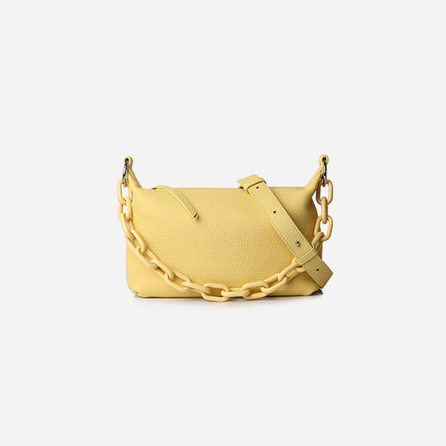 Acrylic chain small square bag