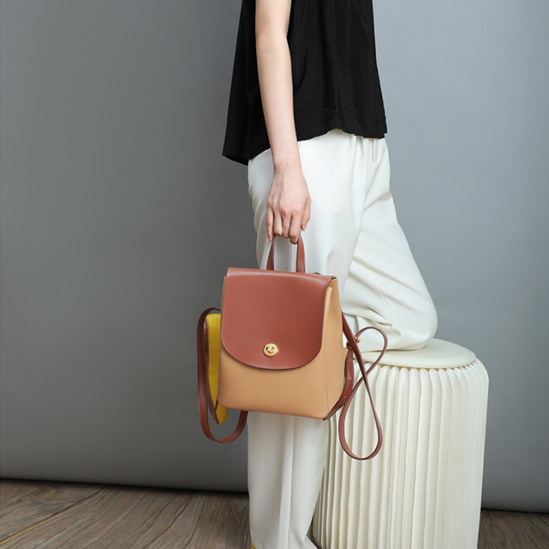 Fashion Leather Backpack