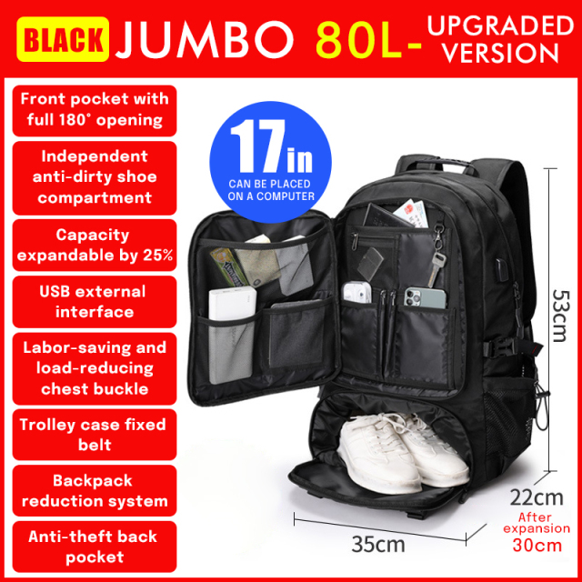 Multifunctional outdoor hiking bag