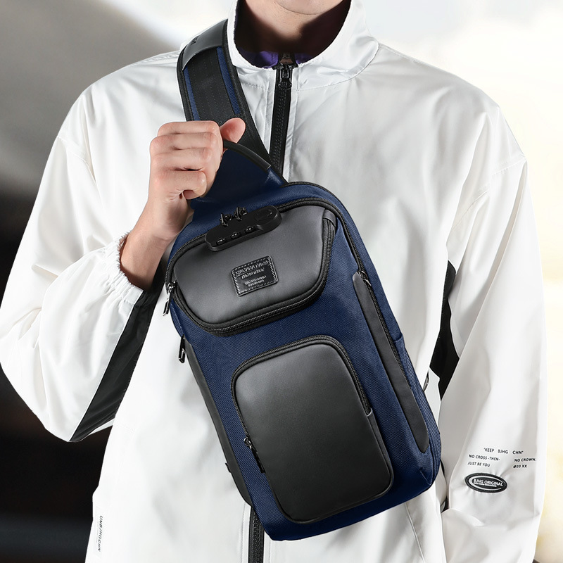 Men's sports casual crossbody bag