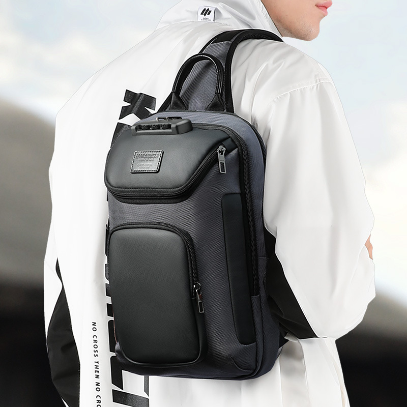 Men's sports casual crossbody bag