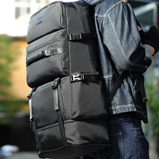 Large capacity travel backpack