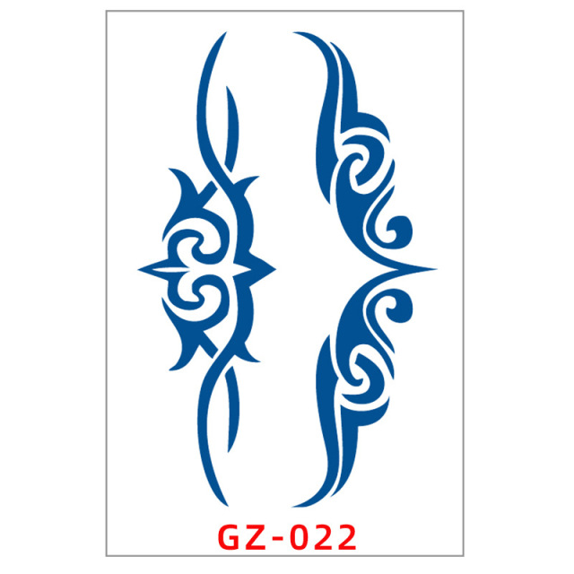 Semi-permanent Juice Herbal Tattoo Sticker
