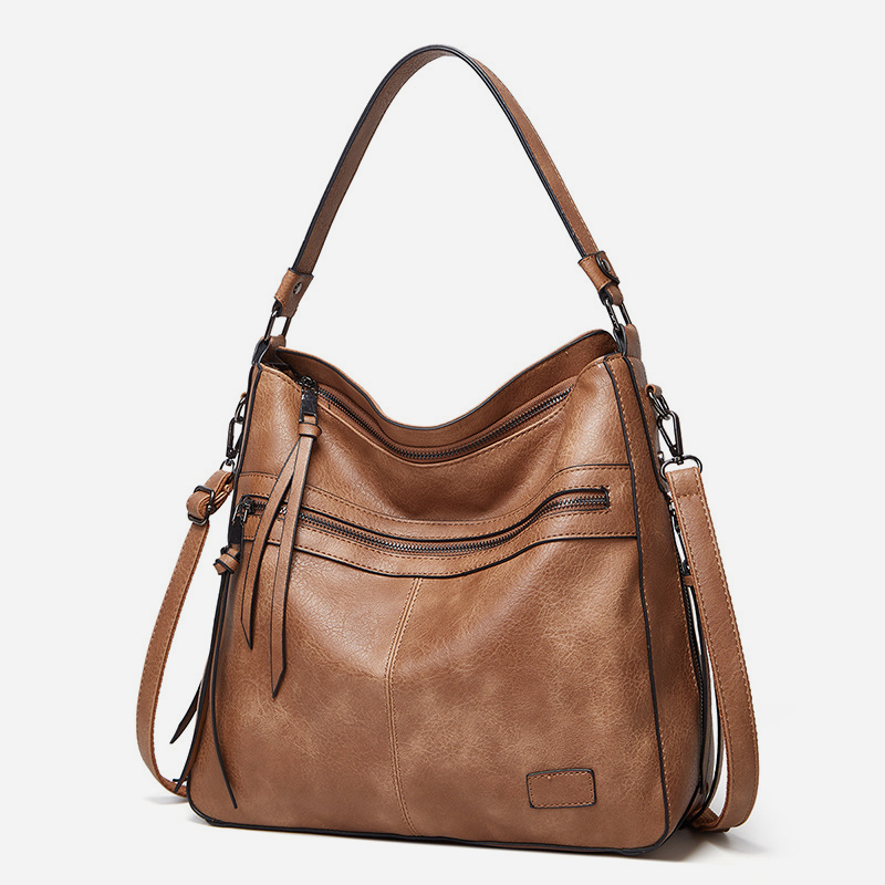 Fashion retro large capacity handbag